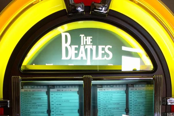 Beatles jukebox at Denver's Brown Palace Hotel