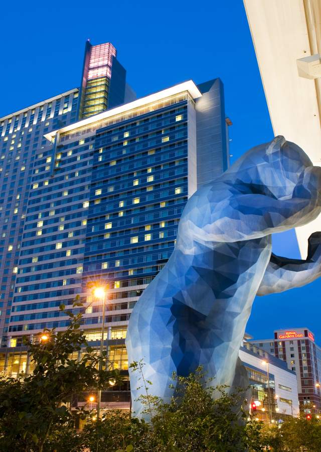 Colorado Convention Center Blue Bear