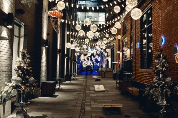 Dairy Block alley in Denver