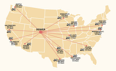 Denver Proximity Map