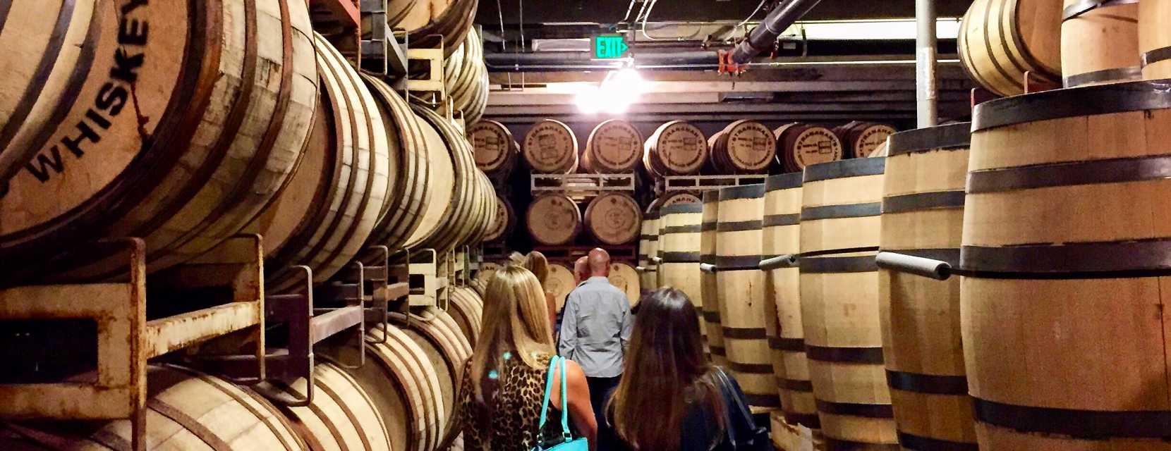 Stranahan's Colorado Whiskey barrels