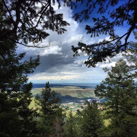 View from Buffalo Bill Cody's grave