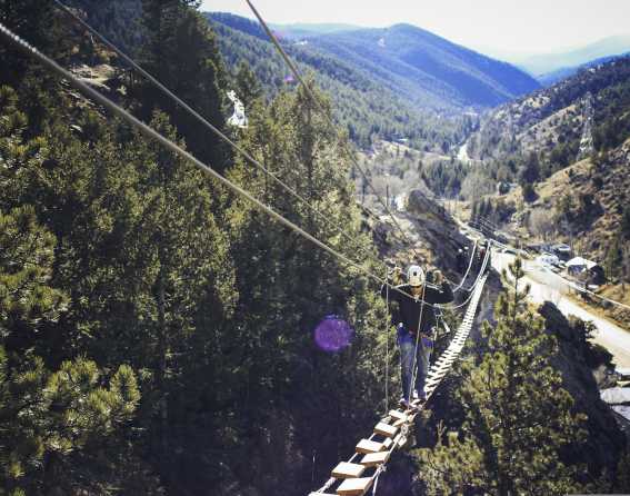 Mount Evan via ferrata in Colorado