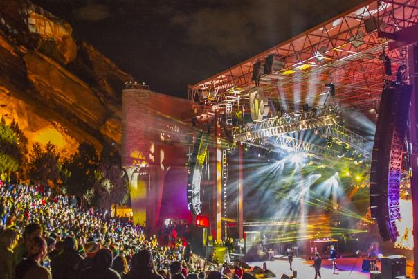 Winter on the Rocks at Red Rocks Amphitheatre